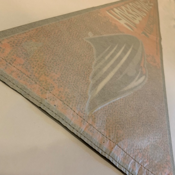 Vintage Wincraft University of Miami UMiami Hurricanes Logo 30" Pennant Flag - Picture 12 of 14